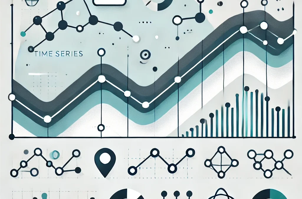 Time series data visualization used for equipment failure forecasting