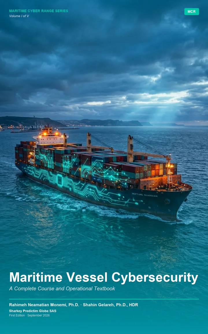 Cover of Maritime Vessel Cybersecurity, Volume I of the Maritime Cyber Range Series
