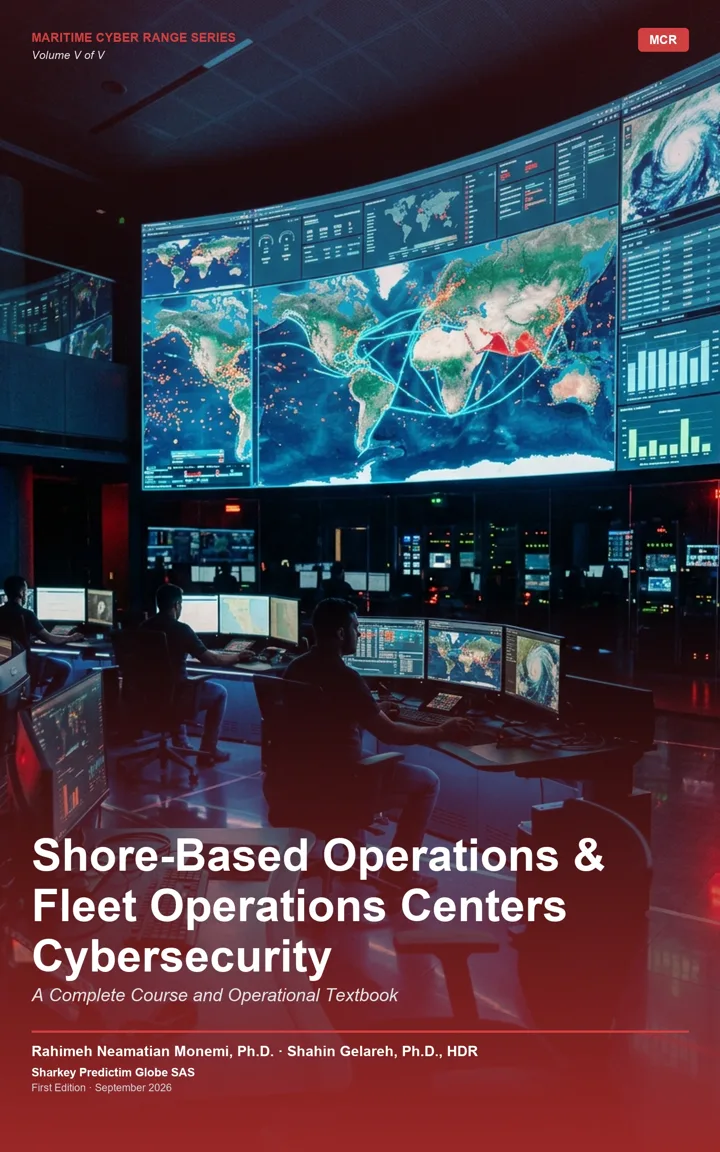 Cover of Shore-Based Operations & Fleet Operations Centers Cybersecurity, Volume V of the Maritime Cyber Range Series