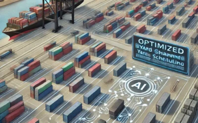 Optimizing Operations at Container Terminals with AI-Powered Prescriptive Analytics