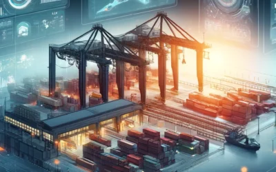 Optimizing Operations at Multimodal Logistics Hubs with AI-Powered Prescriptive Analytics